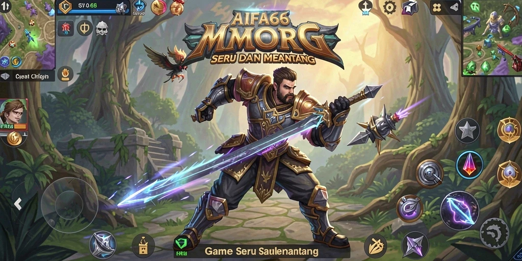 Tampilan gameplay AIFA66 yang seru dan menantang di dunia MMORPG.