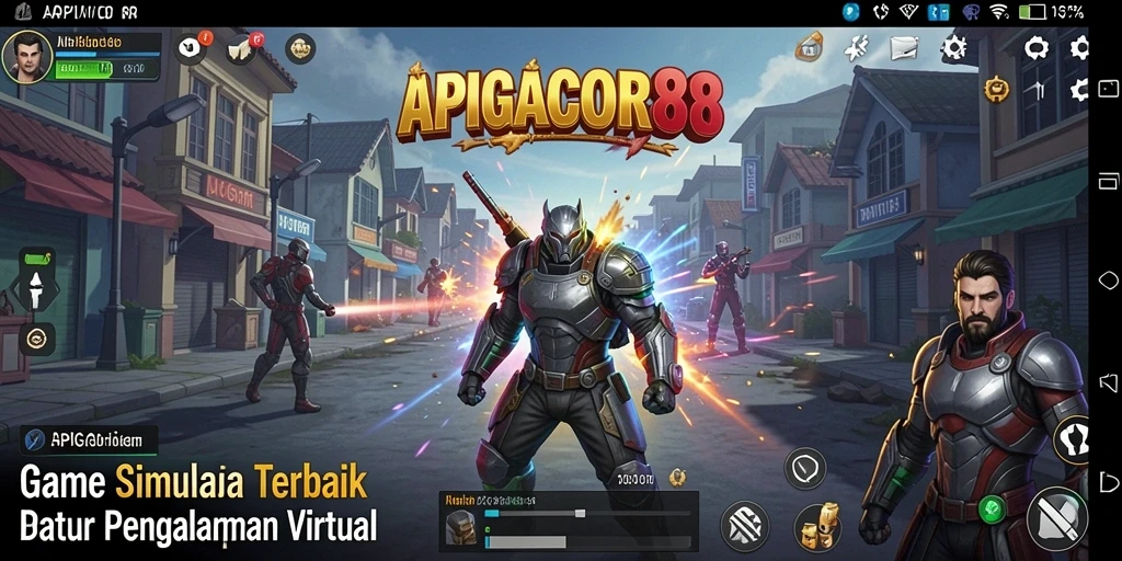 Tampilan gameplay menakjubkan dari APIGACOR88 dengan grafis yang memukau.