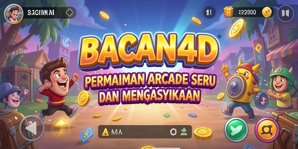 Tangkapan layar gameplay dari BACAN4D yang menegangkan dan penuh aksi.