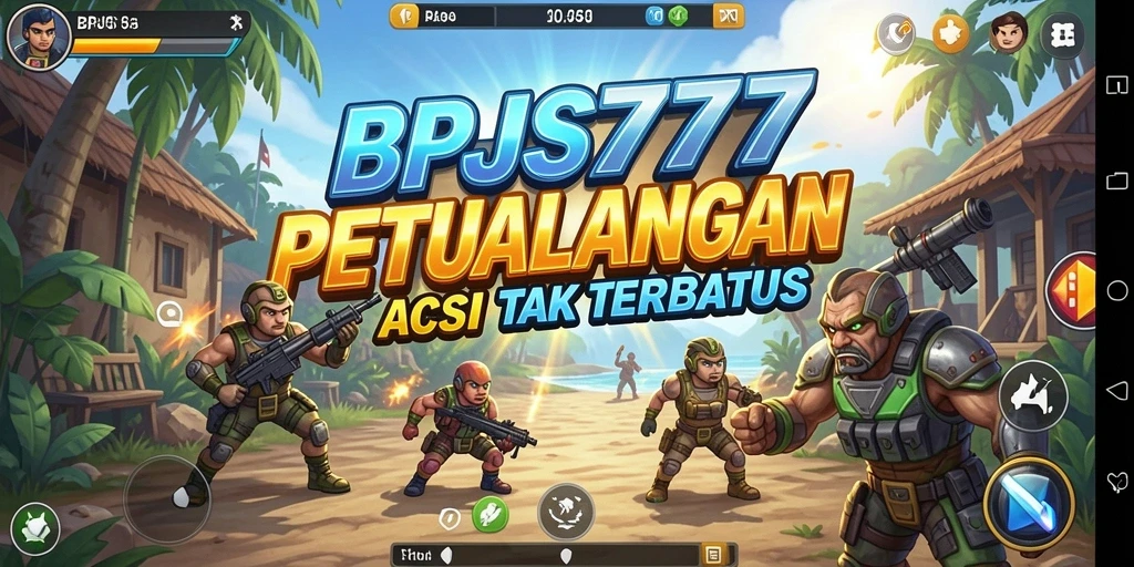 Screenshot menunjukkan pertarungan seru dan aksi mendebarkan di BPJS777.