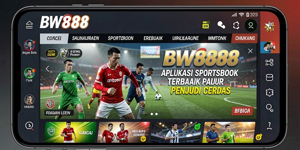 Tampilan menarik dari gameplay Sportsbook BW888 dengan berbagai pilihan taruhan.