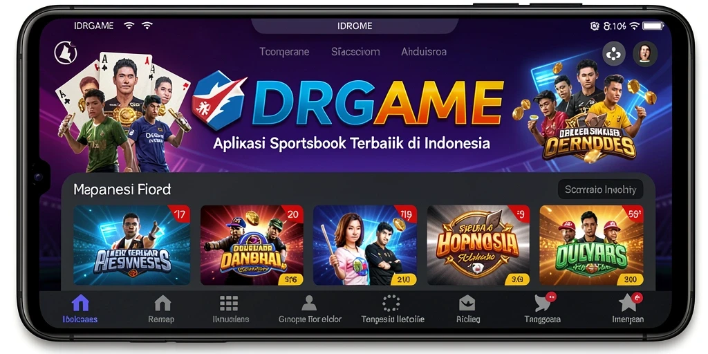 Screenshot gameplay IDRGAME menampilkan berbagai pilihan taruhan olahraga.