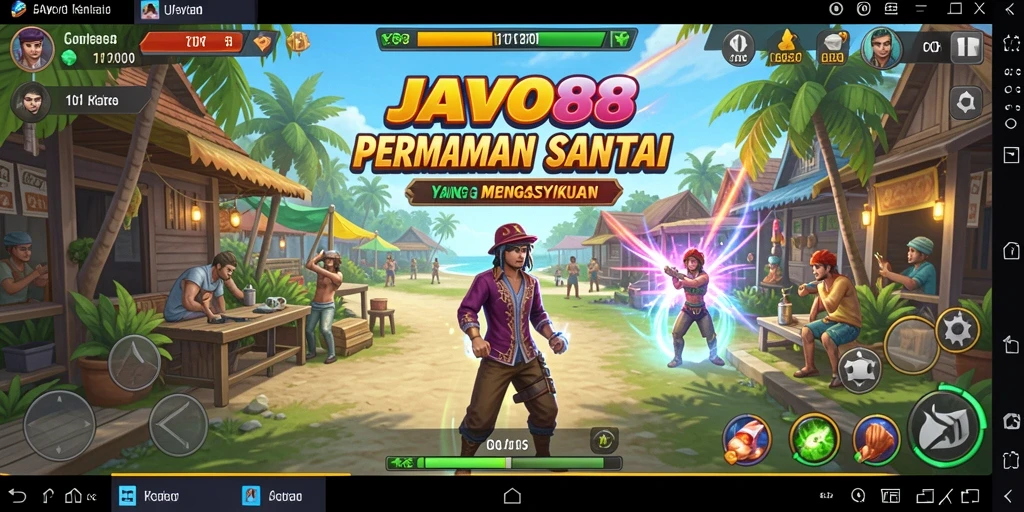 Screenshot utama JAVO88 menampilkan gameplay yang menantang dan menghibur.