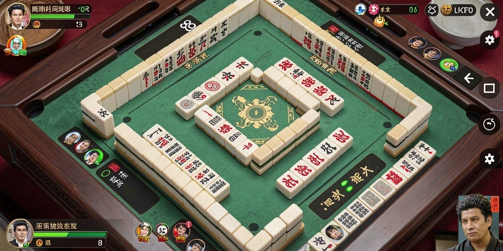 Gameplay seru JKT8 dengan grafis Mahjong yang menawan.