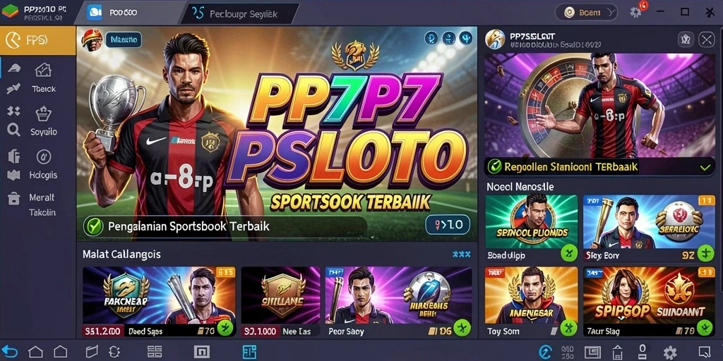 Tampilan menarik dari gameplay PP7SLOT dalam taruhan olahraga.