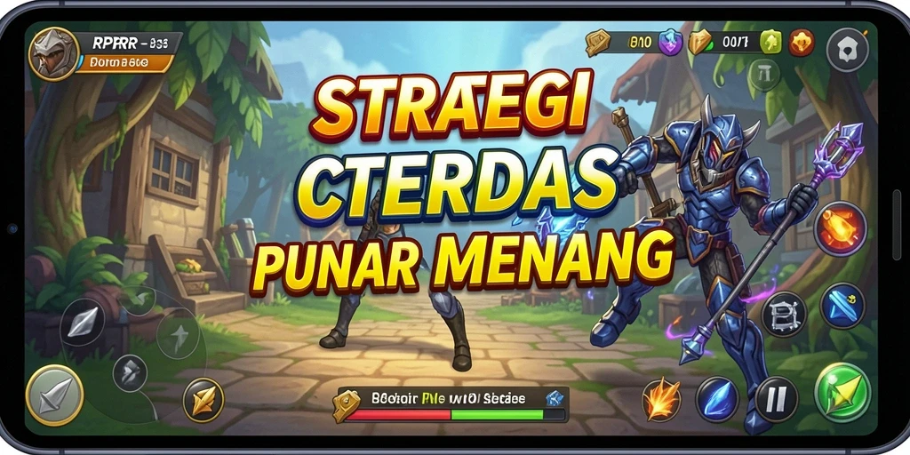 Screenshot RPRR menampilkan gameplay strategi yang mendebarkan.