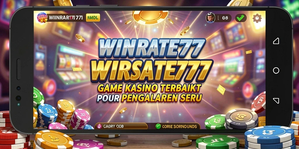 Screenshot utama WINRATE777 menampilkan gameplay slot yang menarik dan menghibur.