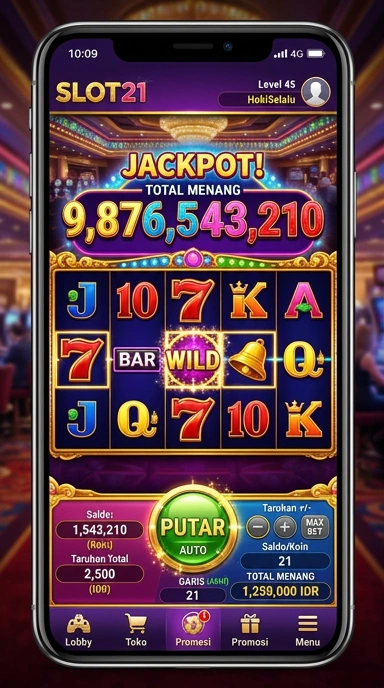 Proses unduh yang cepat pada aplikasi slot21 untuk pengguna Android.